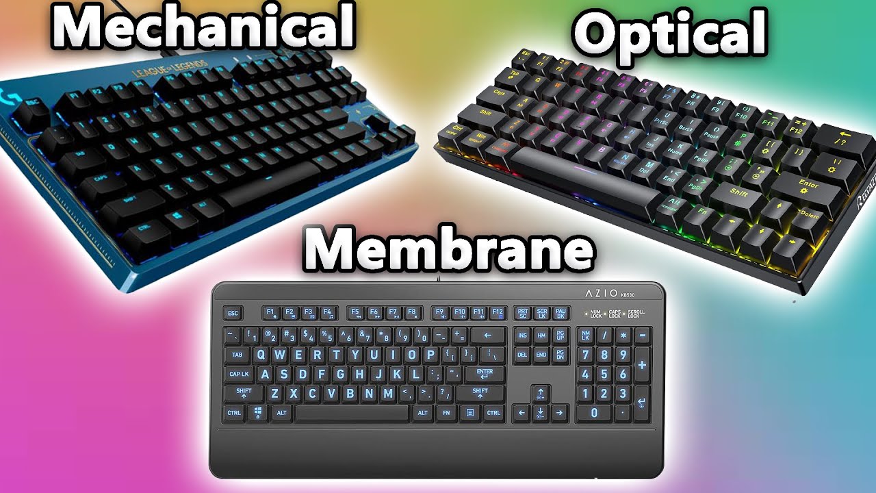 Gaming Keyboards: Mechanical vs. Membrane—Which One is Right for You?